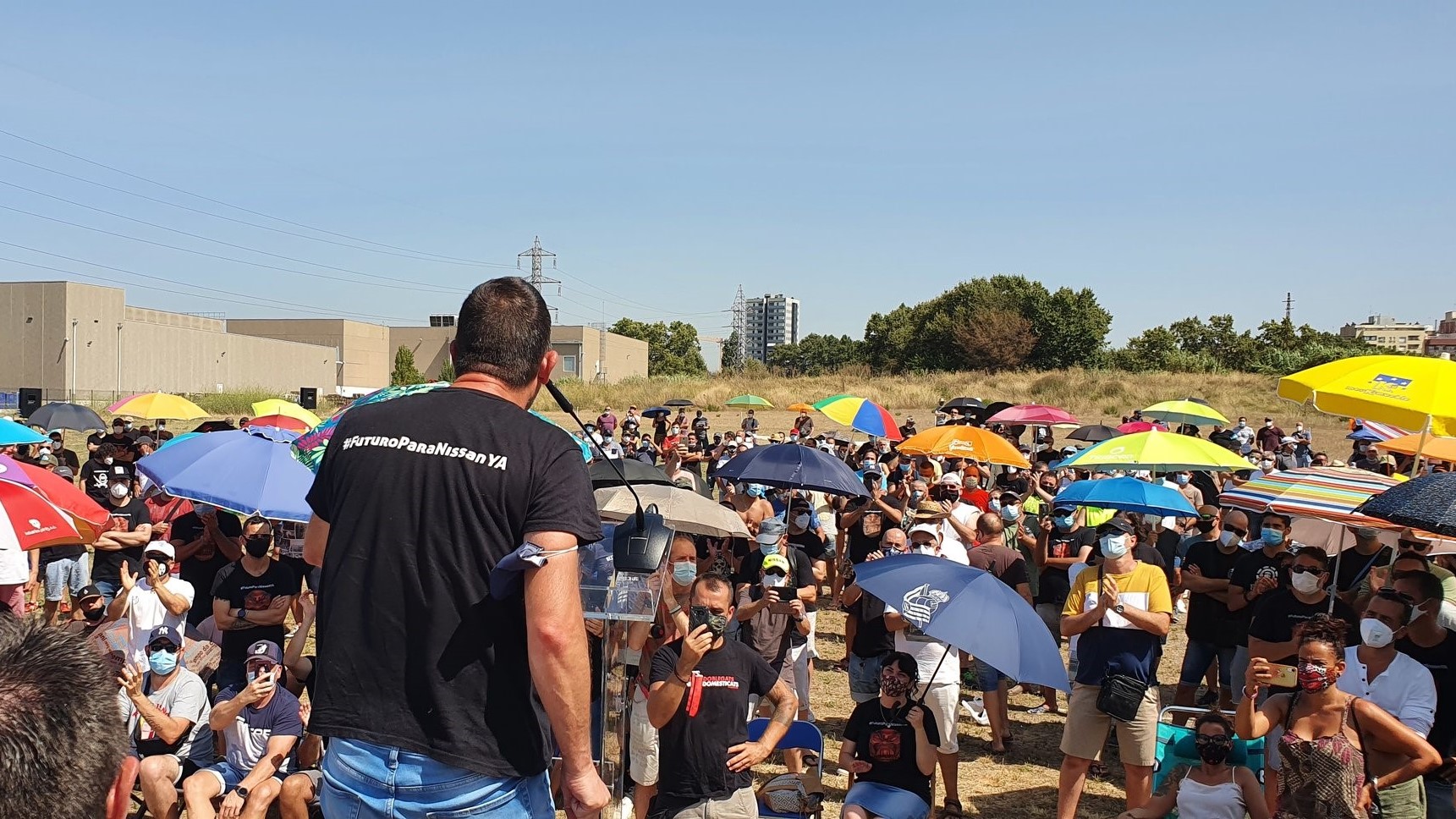 Nissan workers' assembly